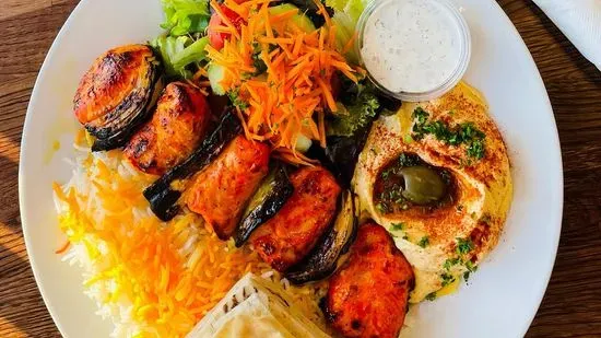 Chicken Kabob Plate