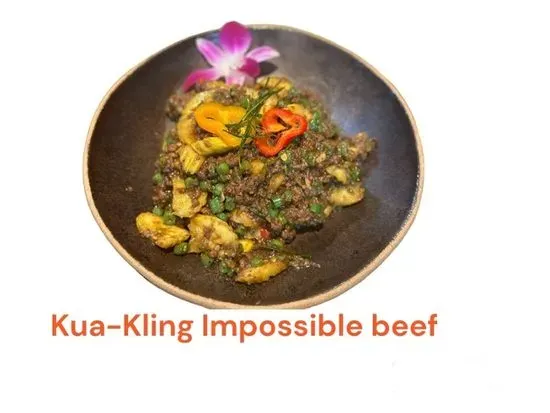 Kua-kling Impossible beef