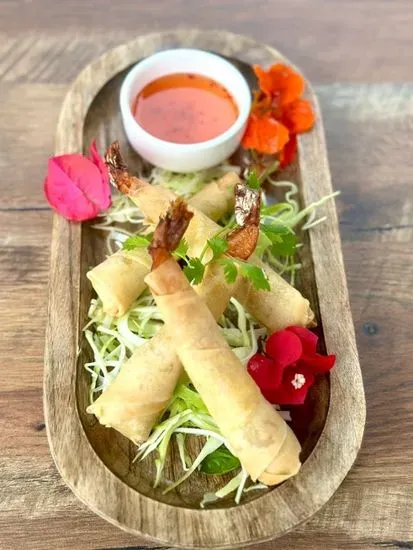 Tiger Prawns spring rolls