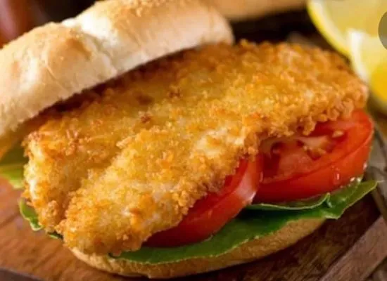 Fried Flounder Sandwich 