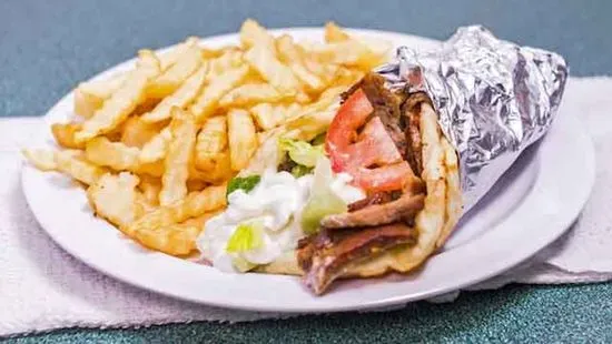 4. Gyro & Fries