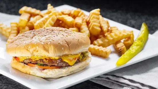 8. Hamburger & Fries