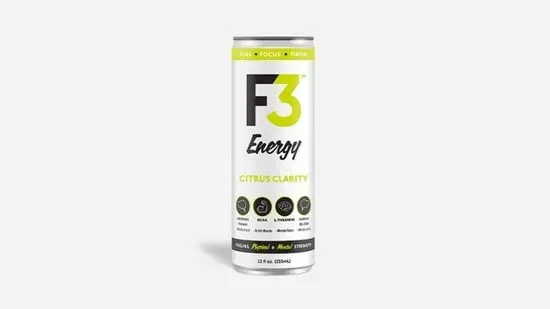 F3 Energy - Citrus Clarity, 12oz