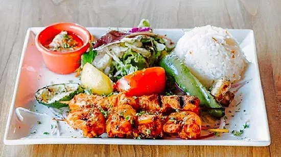 Seafood Kebab