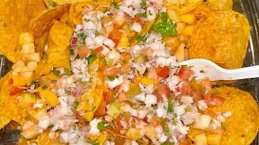 Ceviche On Tostitos