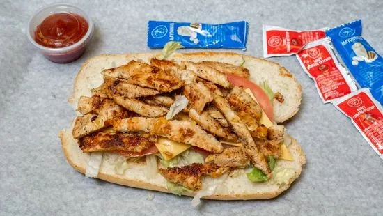 Grilled Sub & Wings Combo (5)