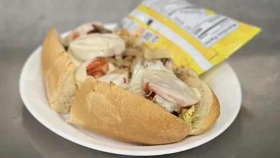 California Style Chicken Cheese Philly