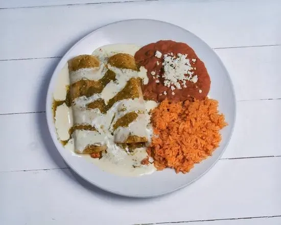 Enchiladas Suizas.