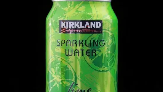 E12. Kirkland Lime Sparkling Water