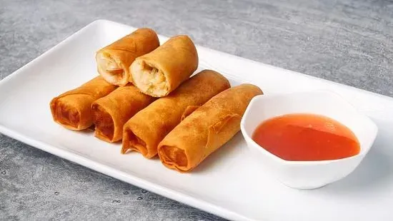 D1. Veggie Spring Roll (4Pc) 素春卷