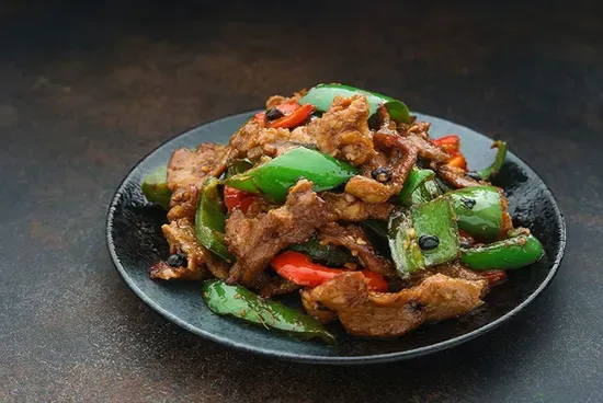 T13. Black Bean Sauce w/ Pork 豆豉小炒肉片