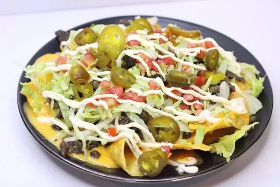 Nachos con todo