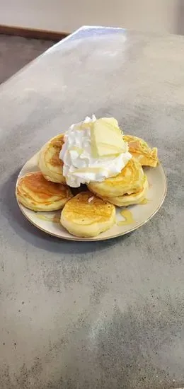 Honey Butter Mini Pancakes
