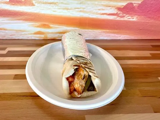 Chicken Kabob Wrap Combo