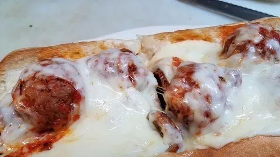 Meatball Parmigiana Sub