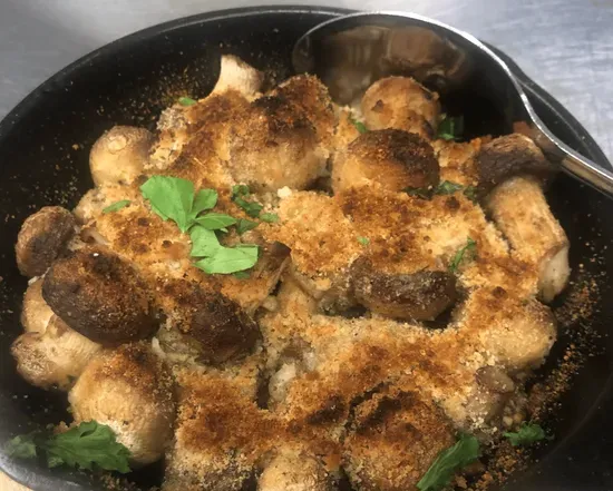 Baked Mushrooms Alla Toscana