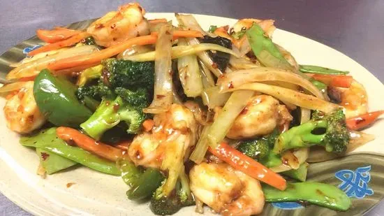 Shrimp w. Garlic Sauce (Large)