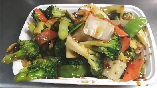 Mixed Vegetable in Garlic Sauce
