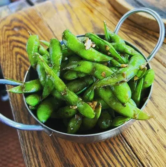 Garlic Edamame