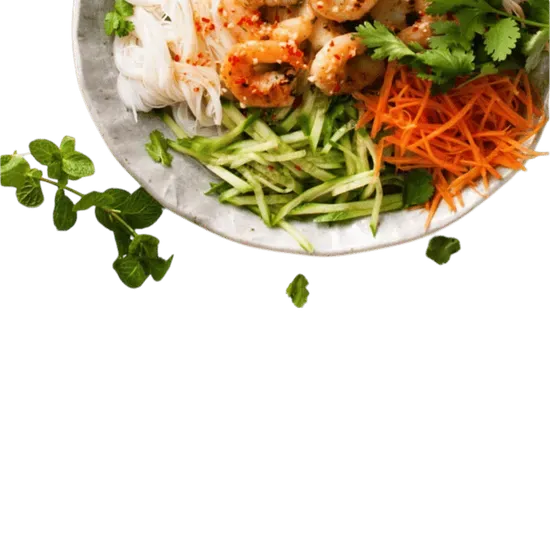 Shrimp Noodle Salad  (can be gluten-free)