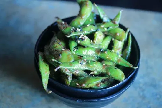 Garlic Edamame