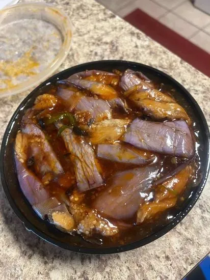 Eggplant with Garlic Sauce