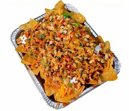 Chicken   Mega Nachos  Large