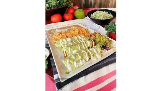 Enchiladas Verde