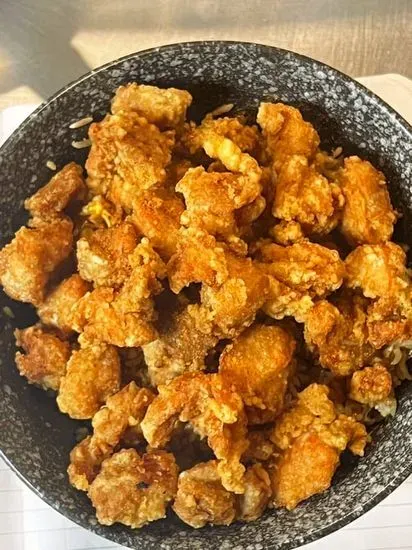 Crispy Chicken White Rice