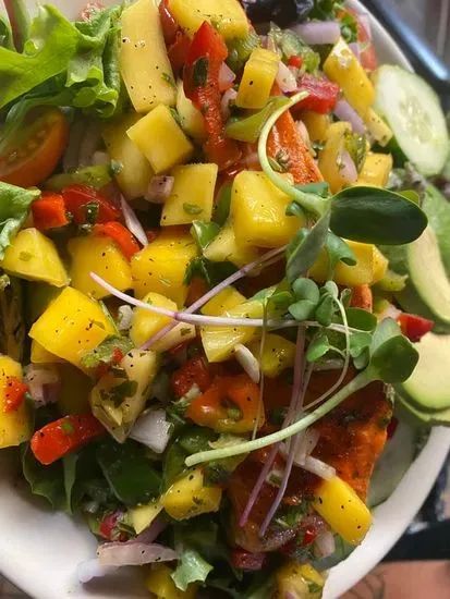 Mango Salsa Chicken Salad