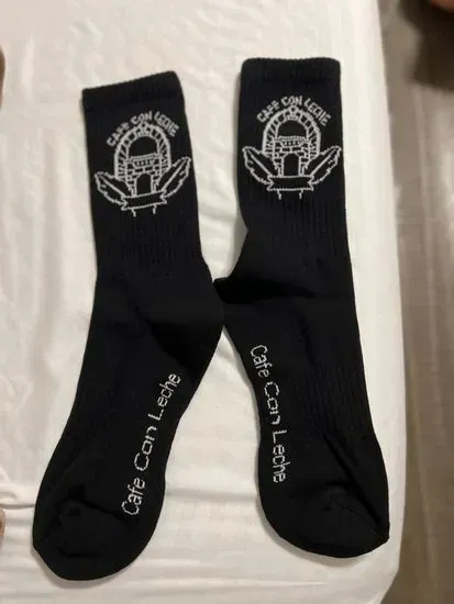 CCL Black Crew Socks