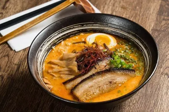 Spicy Tonkatsu Ramen 🍜 👑