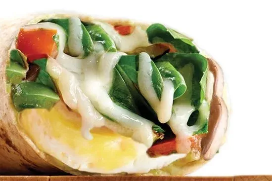 Breakfast Veggie Wrap