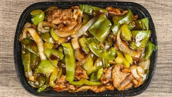 95. Pepper Steak with Onion