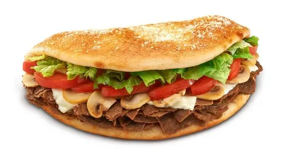 Steak, Cheese & Mushrooms