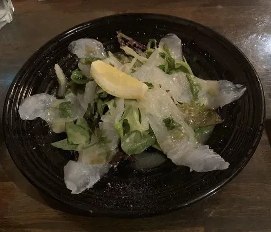 Halibut Carpaccio