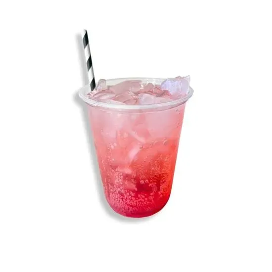 32 oz - Italian Strawberry Soda