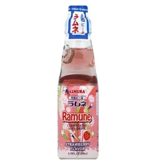 Strawberry Japanese Soda