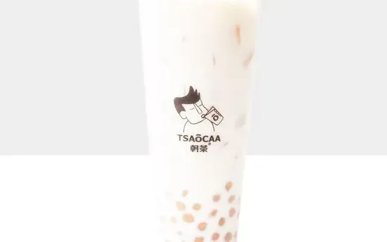 Peach Oolong Milk Tea W.bubble