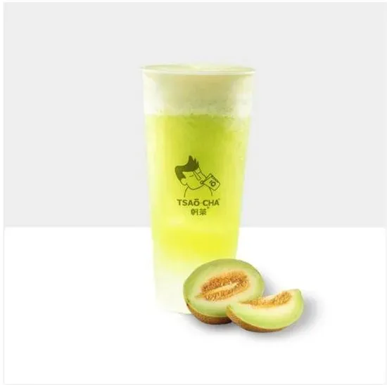 Melon Green Tea W. Milk Foam