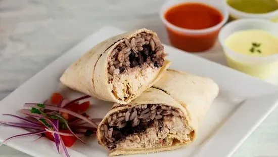 Wrap Chicken Rice & Beans