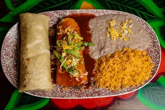 6. Burrito & Enchilada Combo