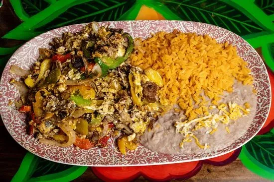 11.  Machaca Plate