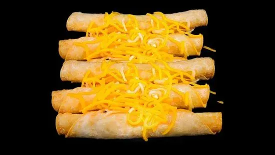 5 Rolled Taquitos with Cheese 