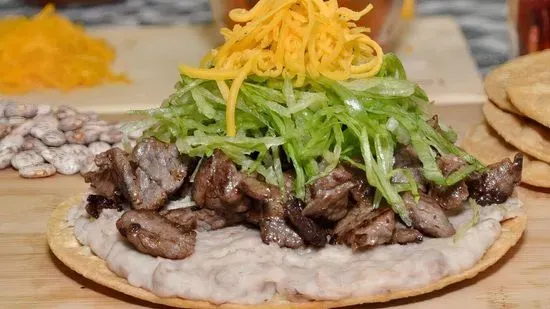 Carne Asada Tostada