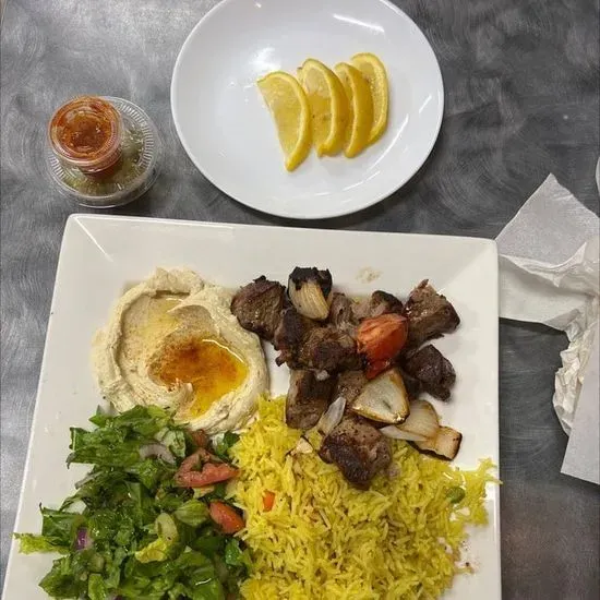 Lamb Kabob Plate 