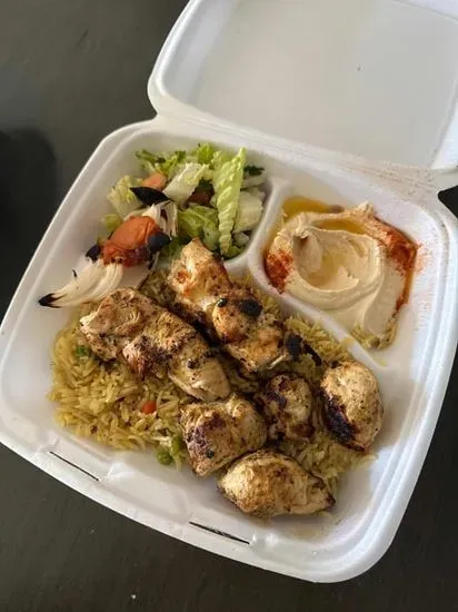 Chicken Kabob Breast Plate