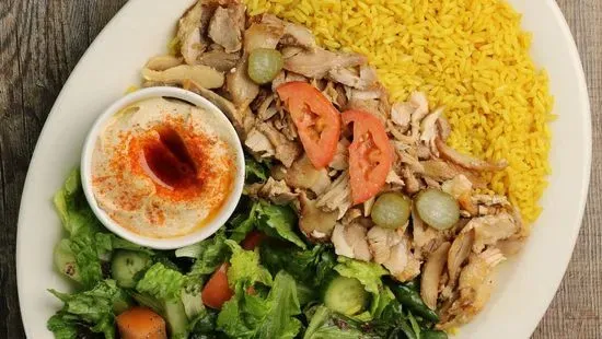 Chicken Shawarma  Plate 