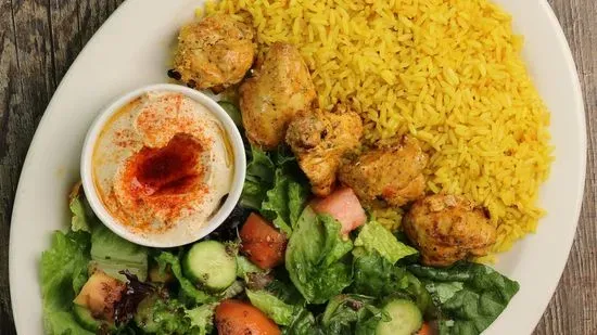 Chicken Kabob Plate