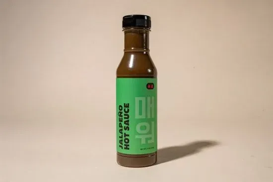 Jalapeno Hot Sauce Bottle